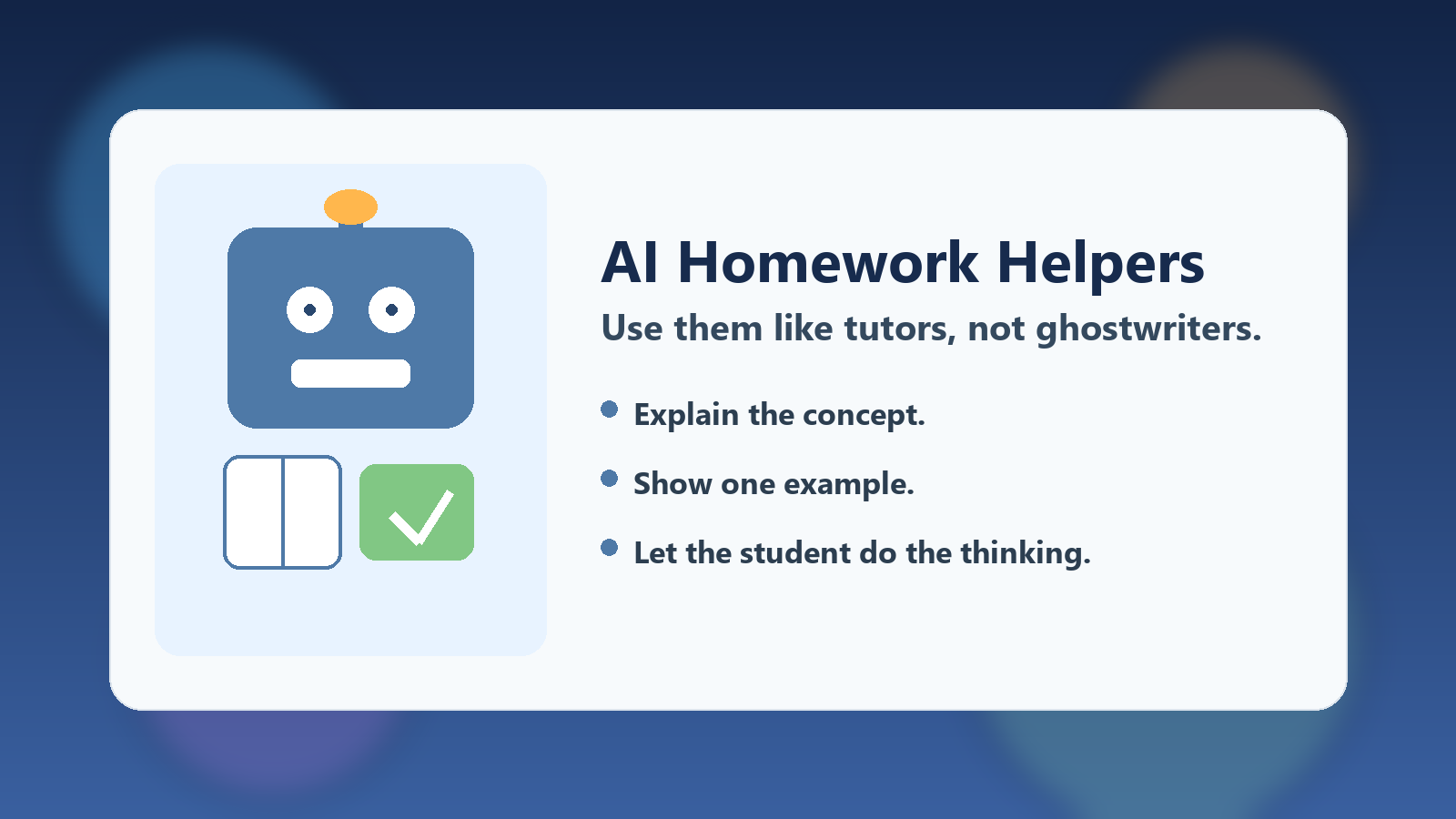 How Families Can Use AI Homework Helpers Without Letting Them Do the Thinking